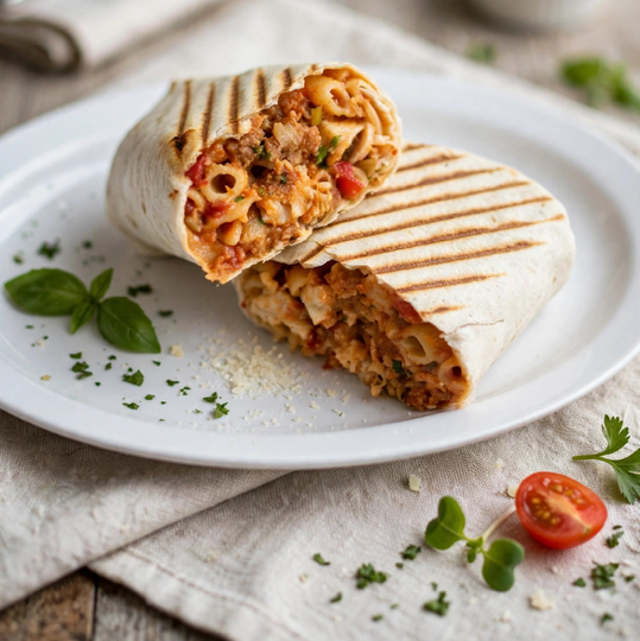 Chicken Penne Vodka Wrap.
