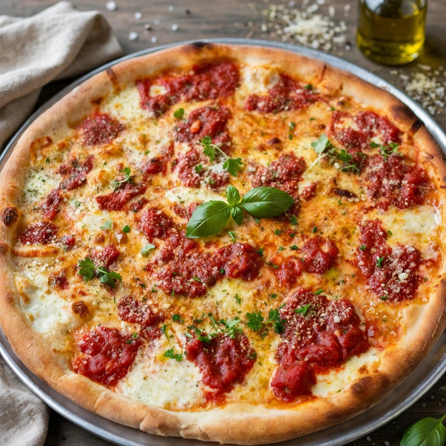 Jersey Tomato Pizza.