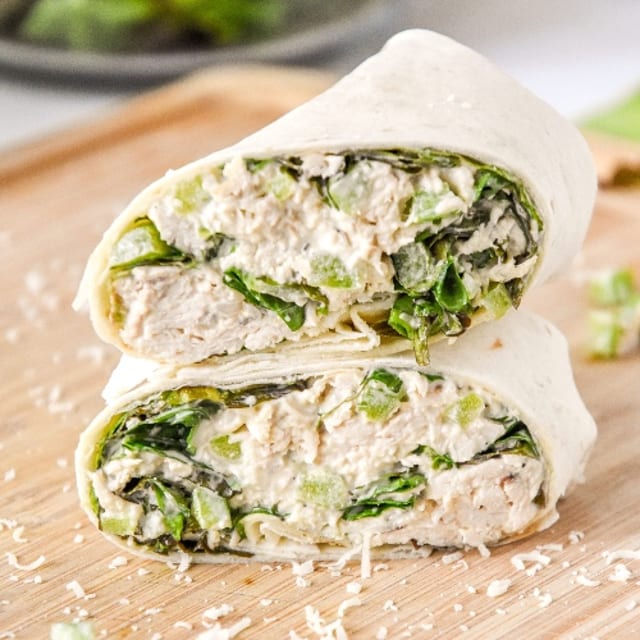 Chicken Caesar Wrap.