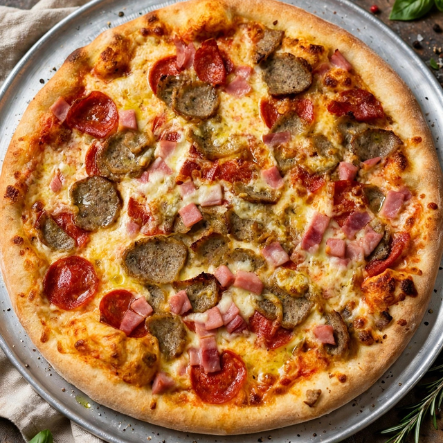 Meat Lovers Pizza.