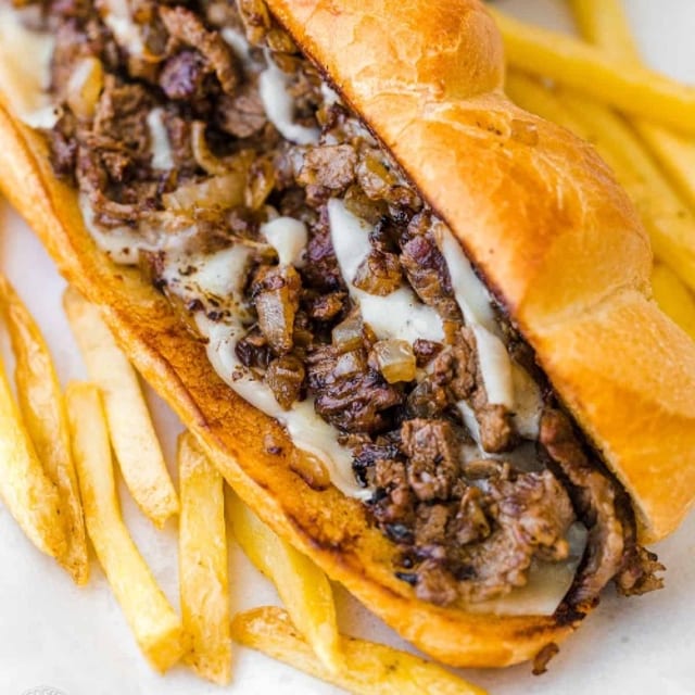 Cheesesteak Sandwich.