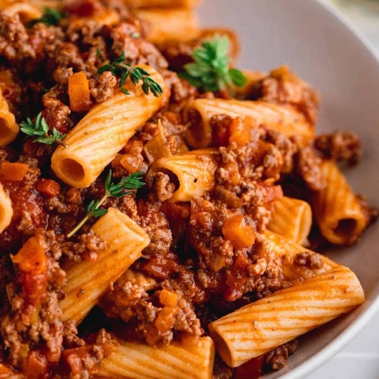 Delicious Bolognese Sauce