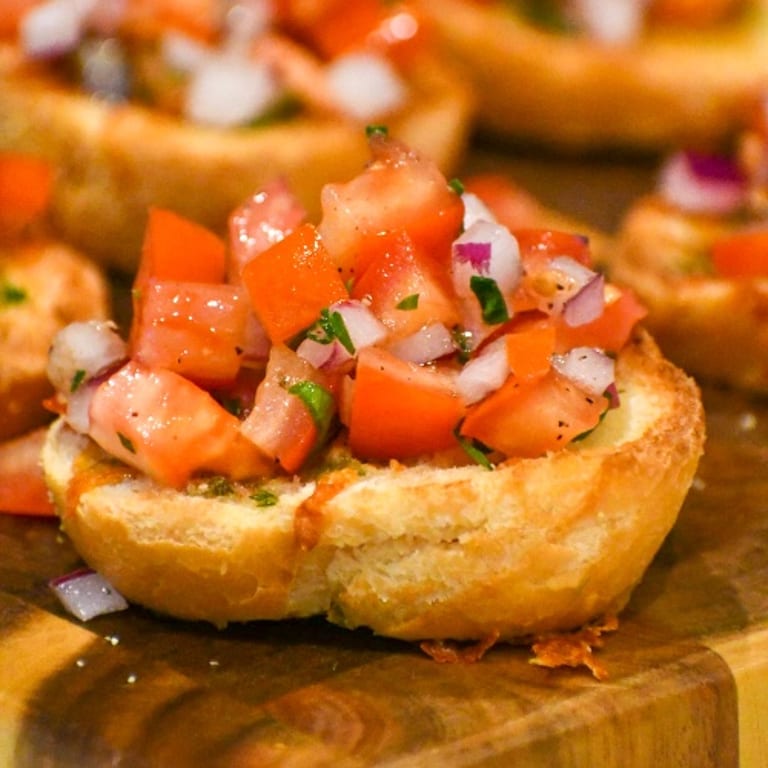 Savor Our Fresh Bruschetta