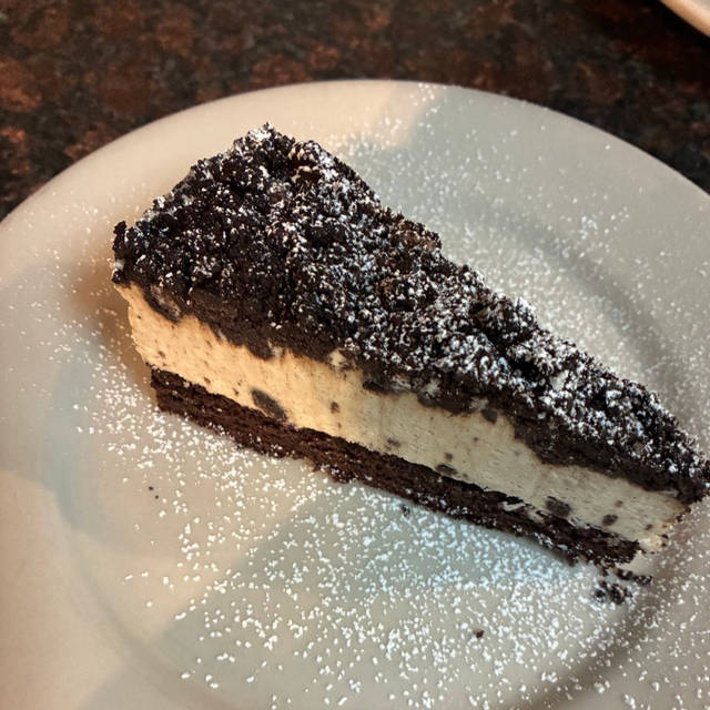 Cookies and Cream Mousse Cake.