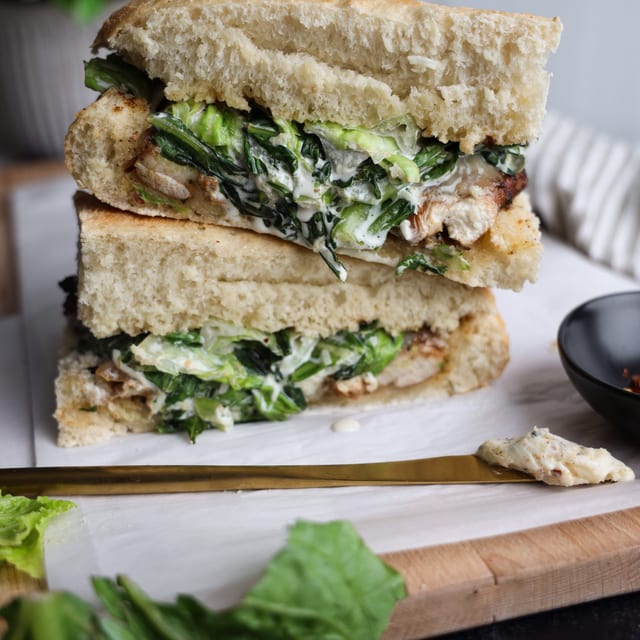 Chicken Caesar Panini.