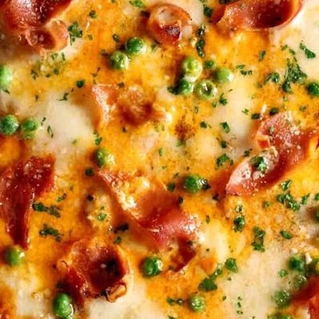 Veal Parmigiana In Vodka e Prosciutto Gorgonzola.