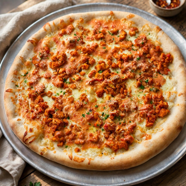 Drunken Chicken Parm Pizza.
