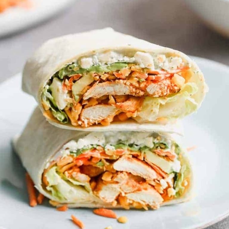 Buffalo Chicken Wrap Delight