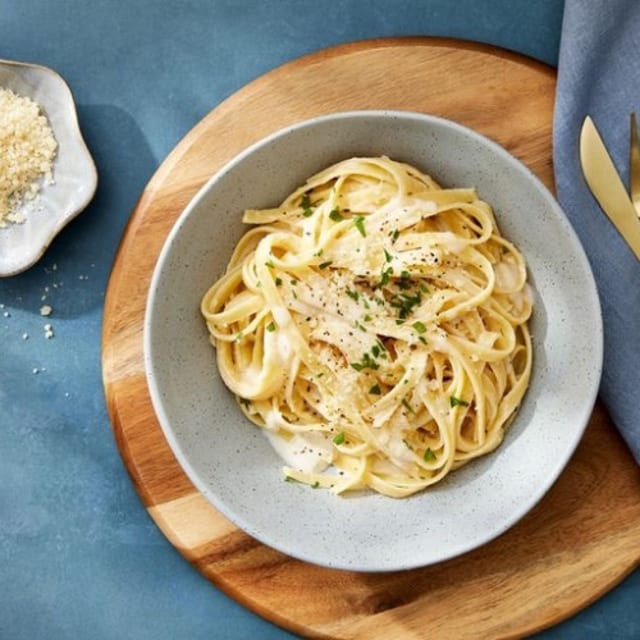 Fettuccine Alfredo.