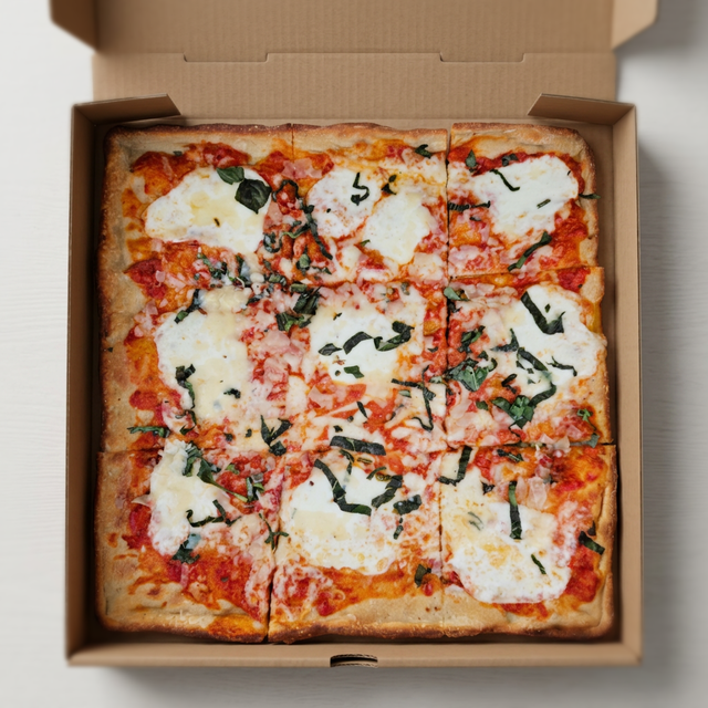 Drunken Grandma Pizza.